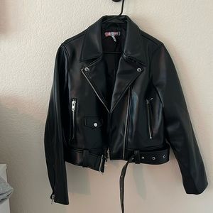 Vegan Leather Jacket